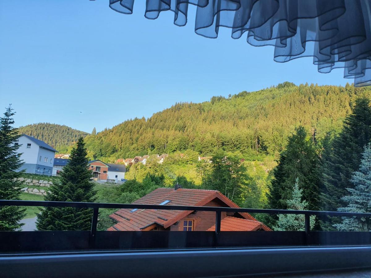 Апартаменты Wildbad Luft Бад-Вильдбад Экстерьер фото