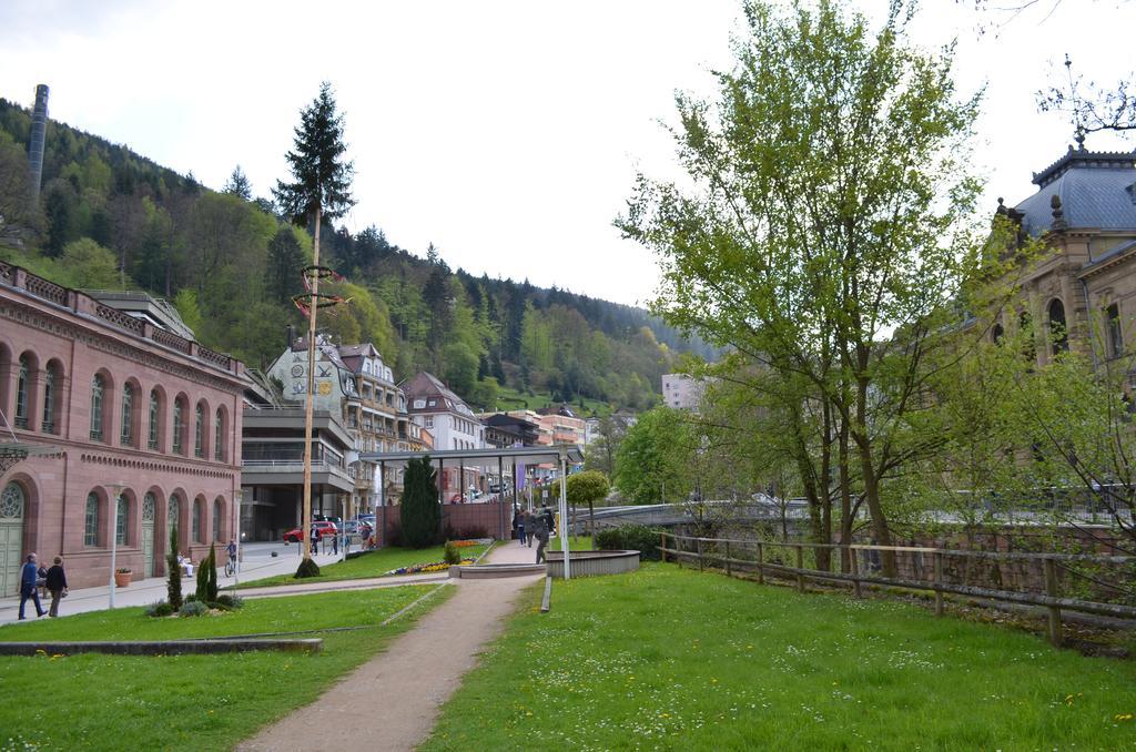 Апартаменты Wildbad Luft Бад-Вильдбад Экстерьер фото
